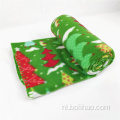 Kerst Tree Print Design Two Side Bushed Fleece Polar Fleece Deken